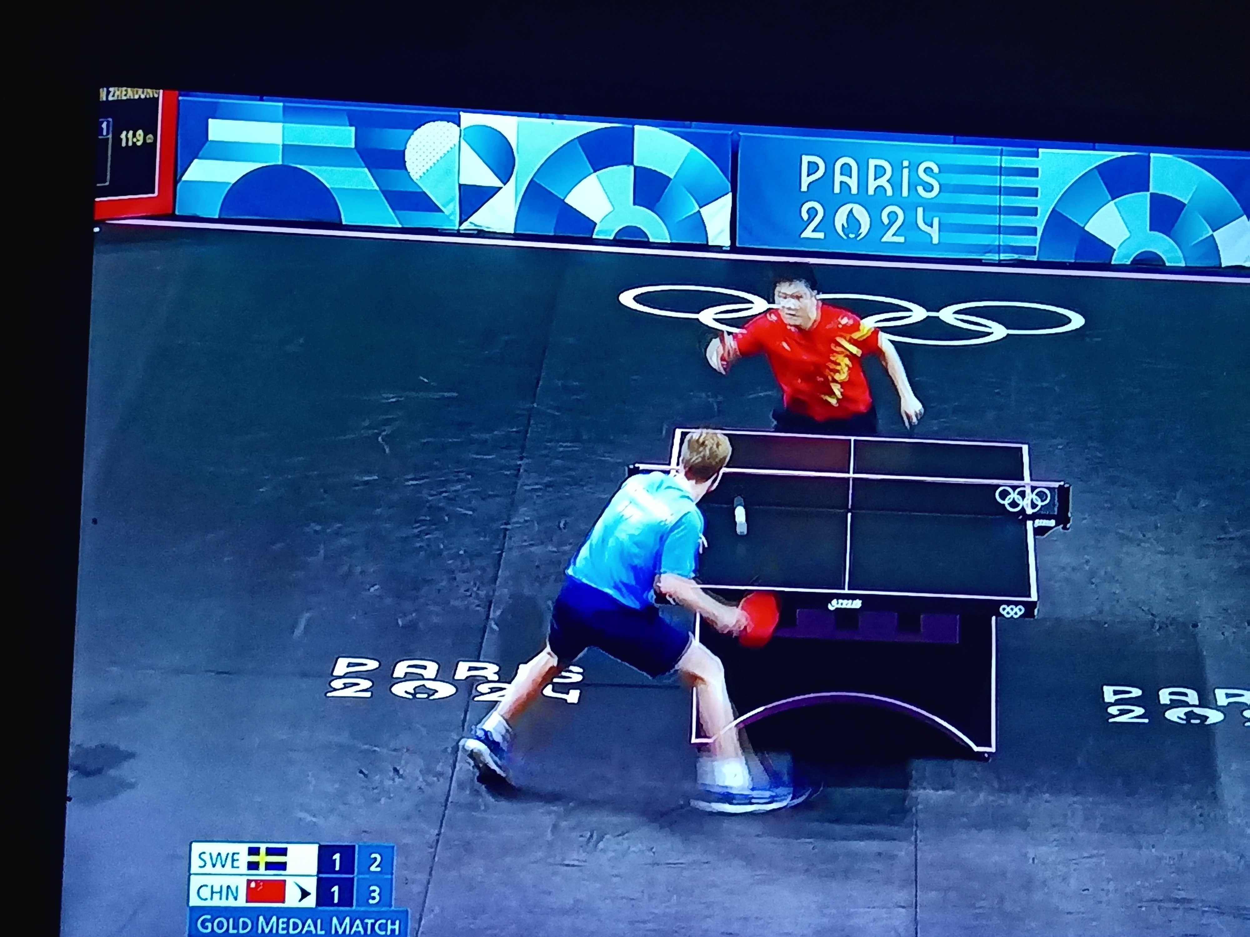 葡萄牙队逆转瑞典队，张继科统治全场的简单介绍